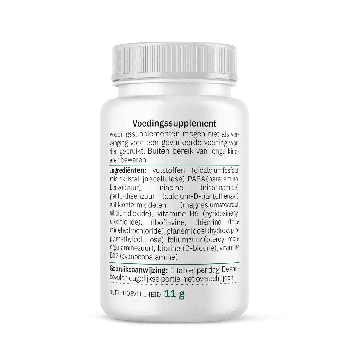 Vitamine B complex - 60 tabletten - RoyalPeace